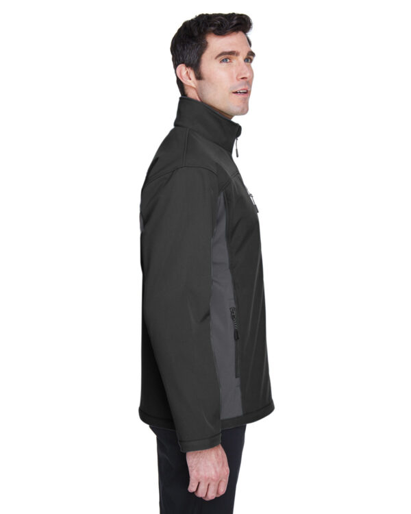 Devon & Jones Men's Soft Shell Colorblock Jacket - Image 2