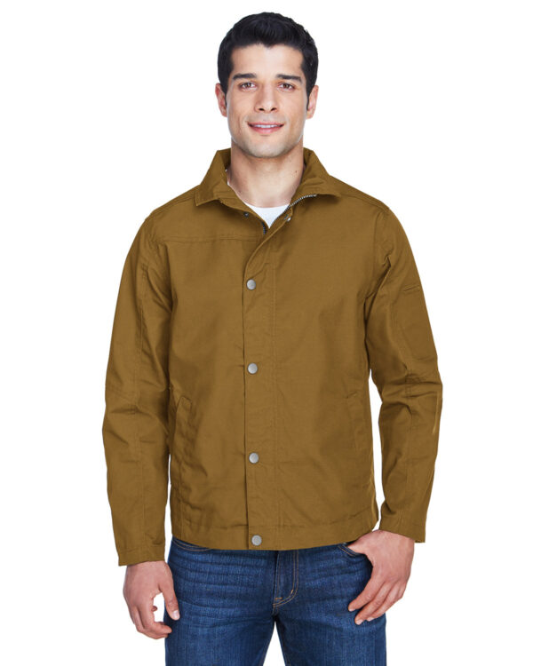 Harriton Men's Auxiliary Canvas Work Jacket - Image 4