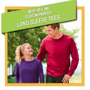Custom Printed Long Sleeve T-shirts